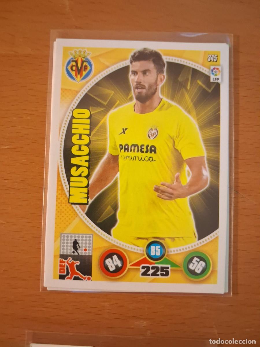 Cromos de F&uacute;tbol: Adrenalyn XL 2014 2015 14 15 Villarreal CF 345 Musacchio