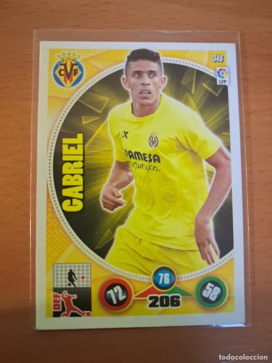 Cromos de F&uacute;tbol: Adrenalyn XL 2014 2015 14 15 Villarreal CF 346 Gabriel