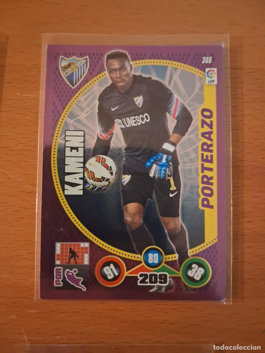 Cromos de F&uacute;tbol: Adrenalyn XL 2014 2015 14 15 Porterazo Malaga CF 366 Kameni