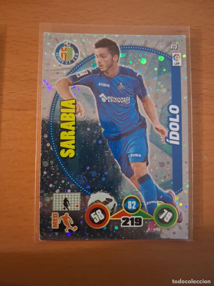 Cromos de F&uacute;tbol: Adrenalyn XL 2014 2015 14 15 Idolo Getafe CF 415 Sarabia