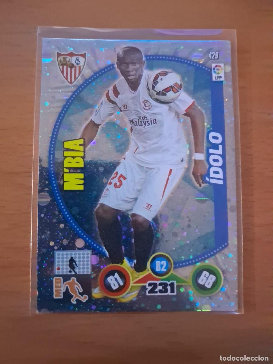 Cromos de F&uacute;tbol: Adrenalyn XL 2014 2015 14 15 Idolo Sevilla FC 429 M'Bia