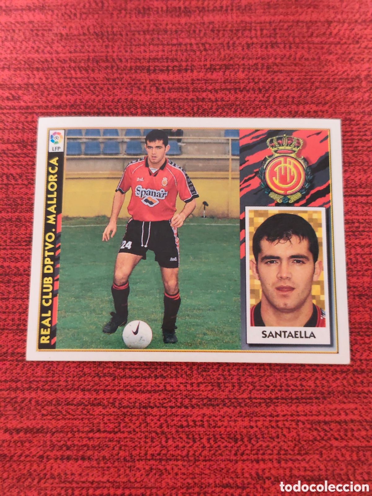 Cromos de F&uacute;tbol: BAJA SANTAELLA MALLORCA EDICIONES ESTE 1997 1998