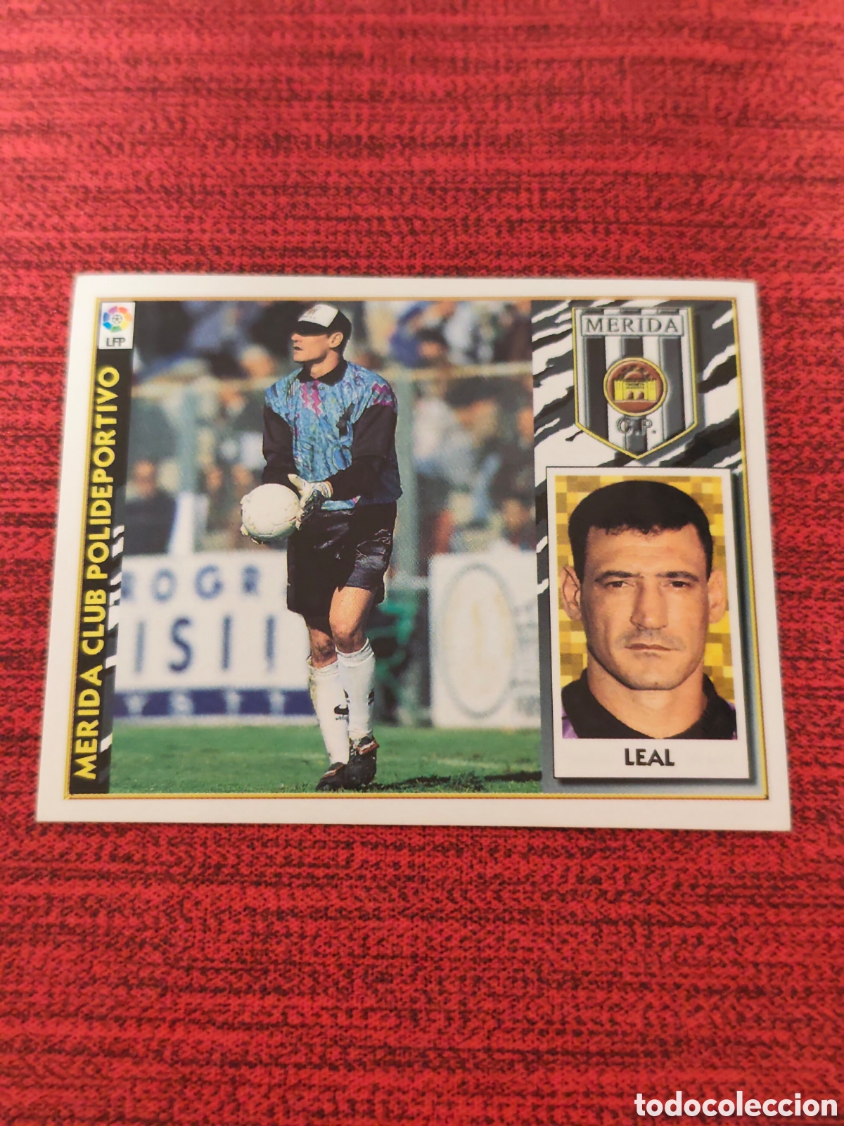 Cromos de F&uacute;tbol: BAJA LEAL M&Eacute;RIDA EDICIONES ESTE 1997 1998