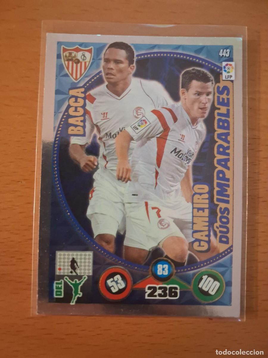 Cromos de F&uacute;tbol: Adrenalyn XL 2014 2015 14 15 Duos Imparables Sevilla FC 443 Bacca Gameiro