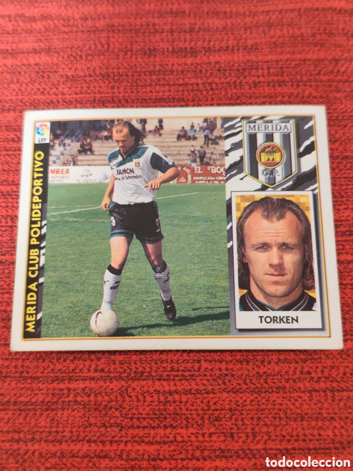 Cromos de F&uacute;tbol: BAJA TORKEN M&Eacute;RIDA EDICIONES ESTE 1997 1998