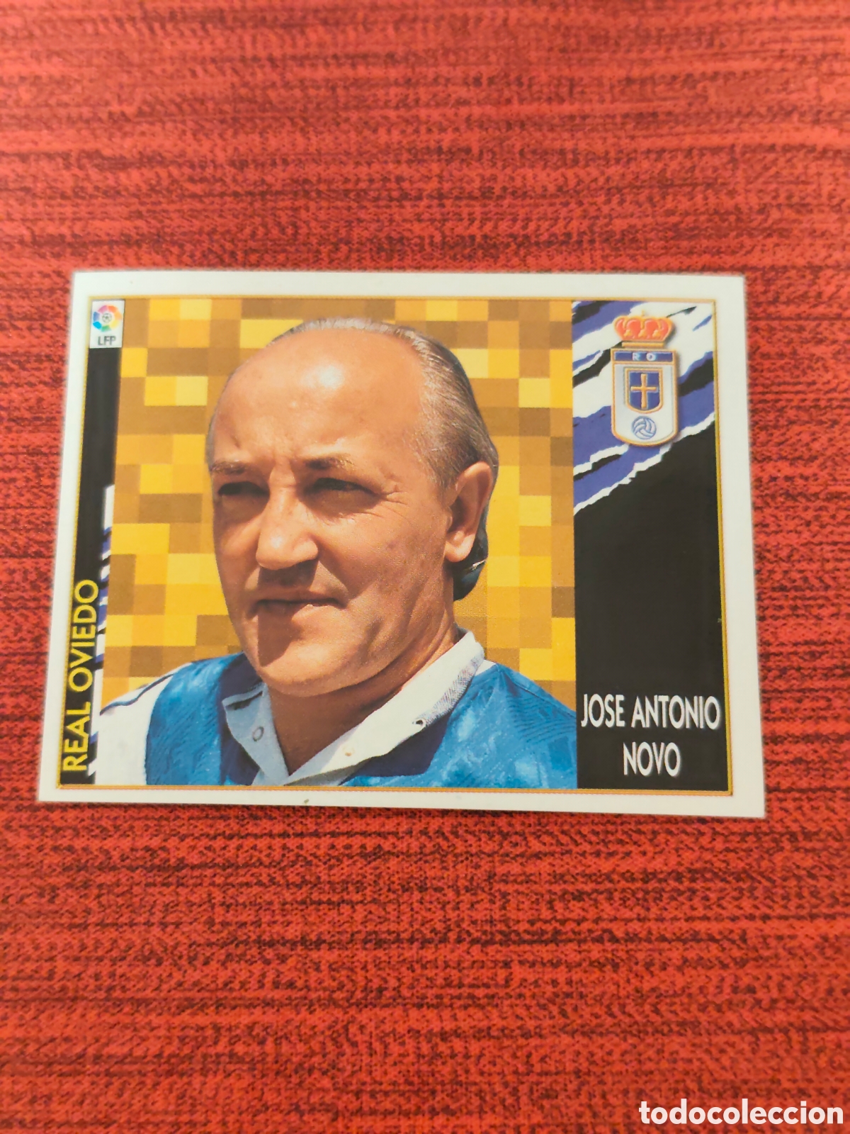 Cromos de F&uacute;tbol: BAJA JOSE ANTONIO NOVO REAL OVIEDO EDICIONES ESTE 1997 1998