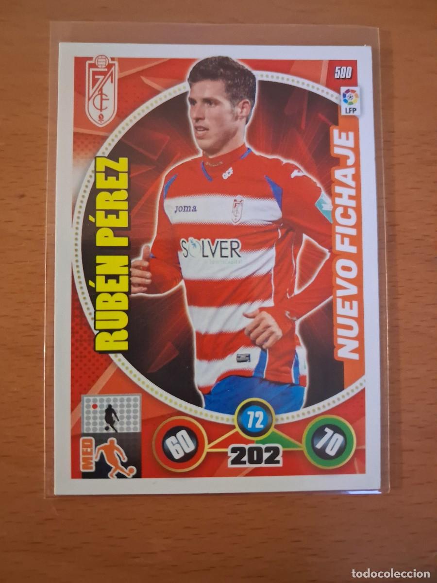 Cromos de F&uacute;tbol: Adrenalyn XL 2014 2015 14 15 Nuevo Fichaje Granada CF 500 Ruben Perez