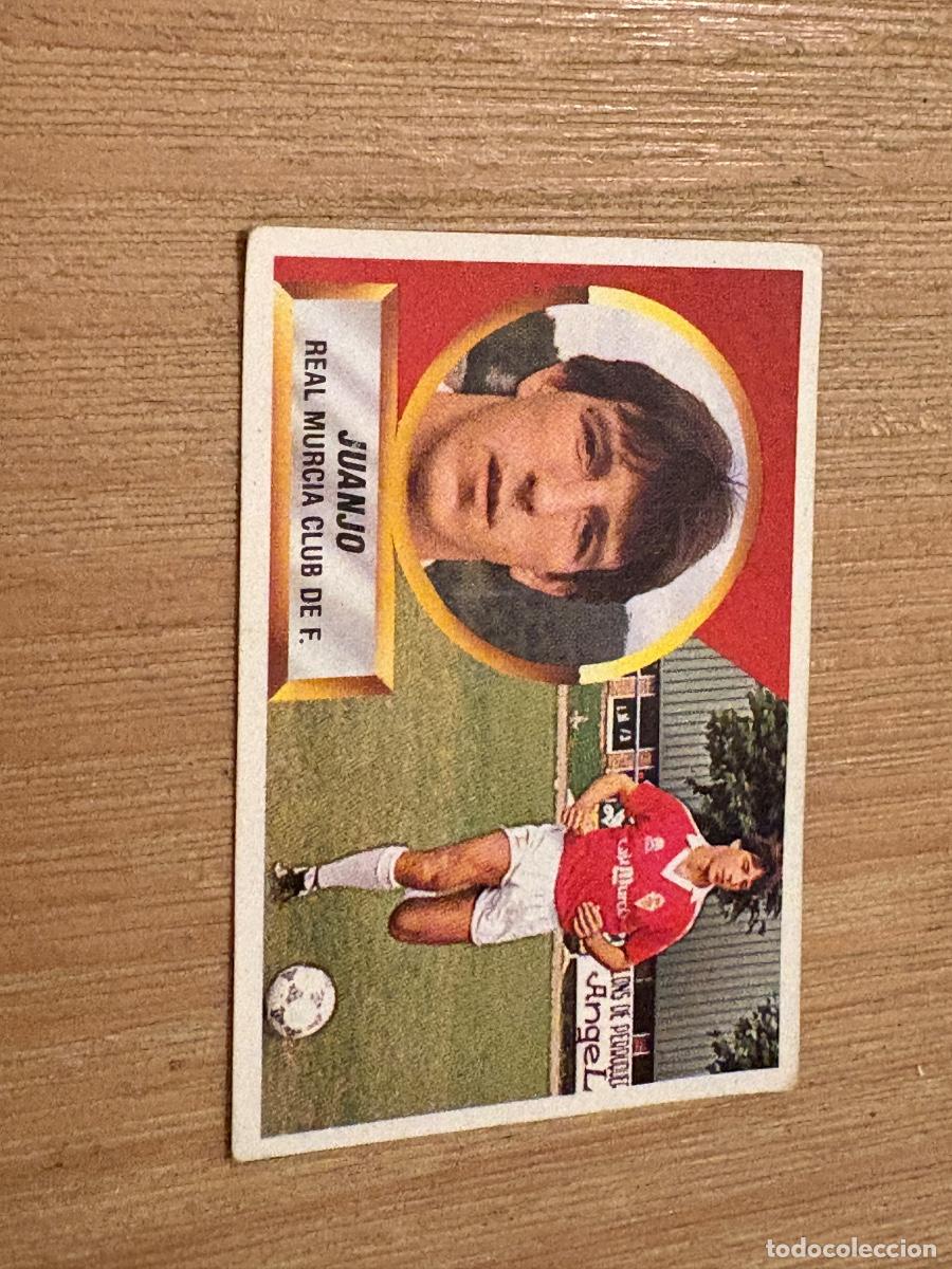 Cromos de F&uacute;tbol: 19. CROMO LIGA ESTE 88-89 1988-89 SIN PEGAR MURCIA N 4 JUANJO