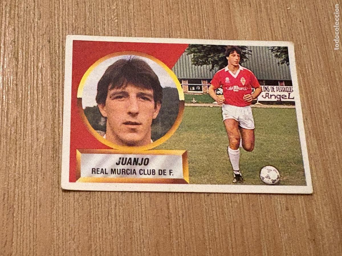Cromos de Futebol: 19. CROMO LIGA ESTE 88-89 1988-89 SIN PEGAR MURCIA N 4 JUANJO