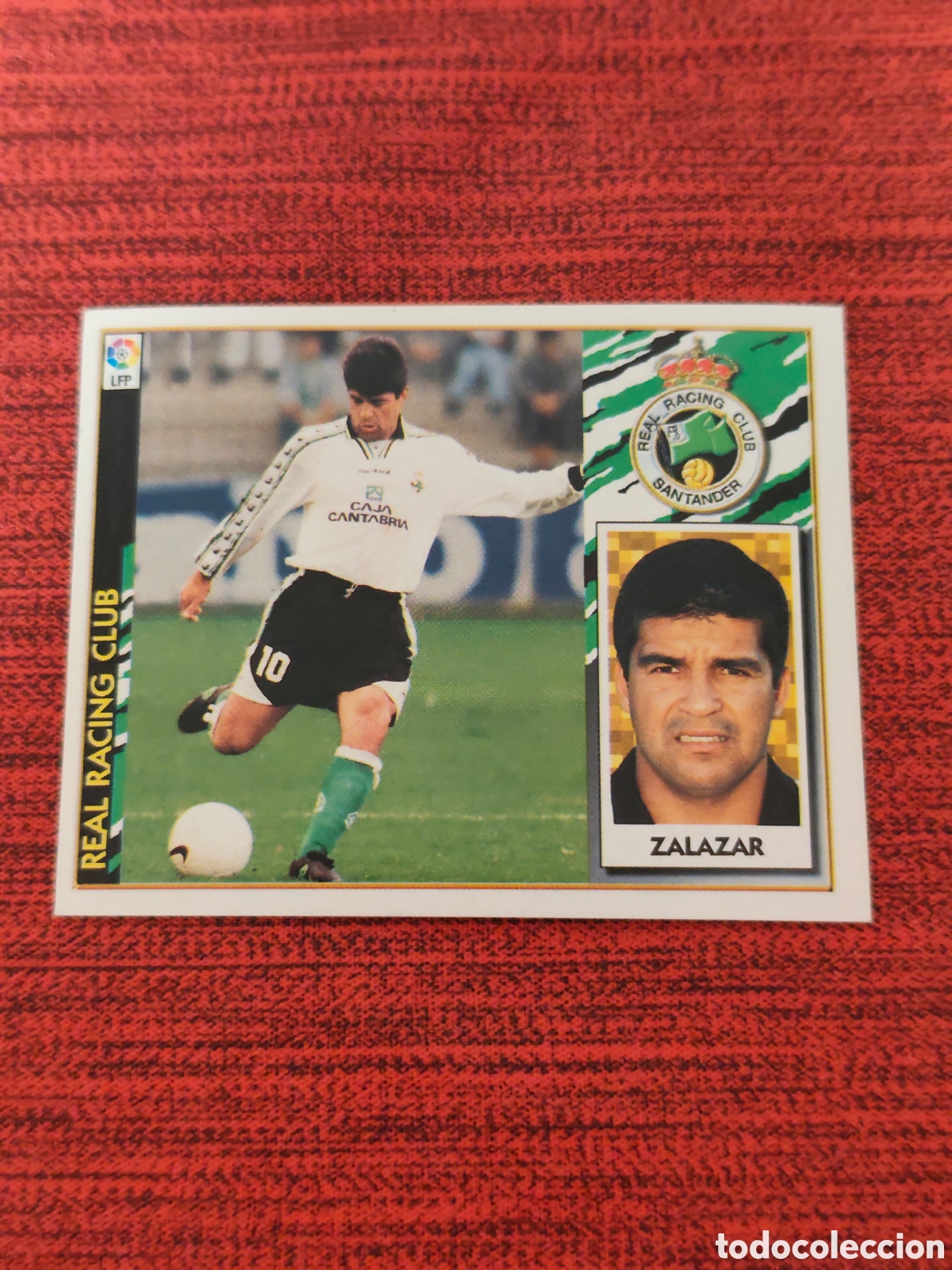 Cromos de F&uacute;tbol: BAJA ZALAZAR RACING SANTANDER EDICIONES ESTE 1997 1998