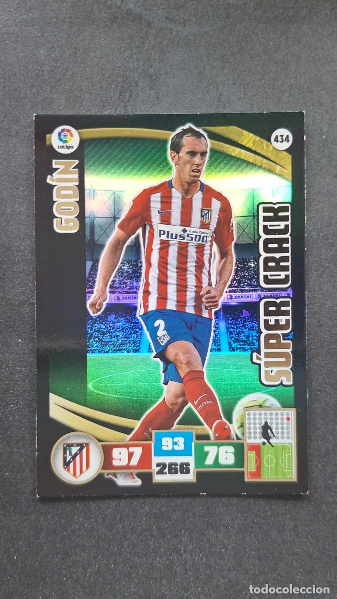 Figurine di Calcio: L1 GODIN ATLETICO DE MADRID 434 SUPER CRACK PANINI ADRENALYN XL LIGA 2015/2016 15 16