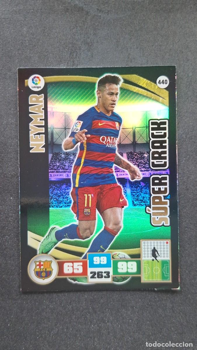 Cromos de F&uacute;tbol: L2 NEYMAR F. C. BARCELONA 440 SUPER CRACK PANINI ADRENALYN XL LIGA 2015/2016 15 16