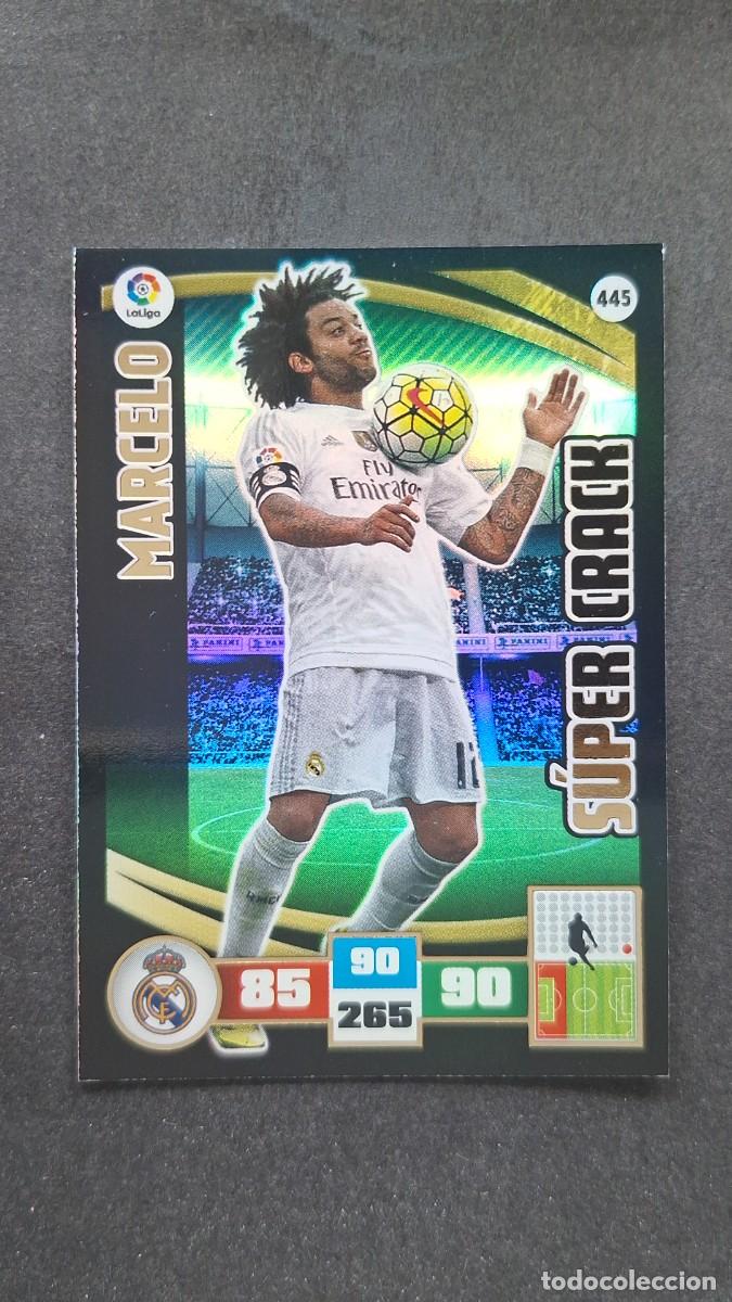 Cromos de F&uacute;tbol: L2 MARCELO REAL MADRID 445 SUPER CRACK PANINI ADRENALYN XL LIGA 2015/2016 15 16