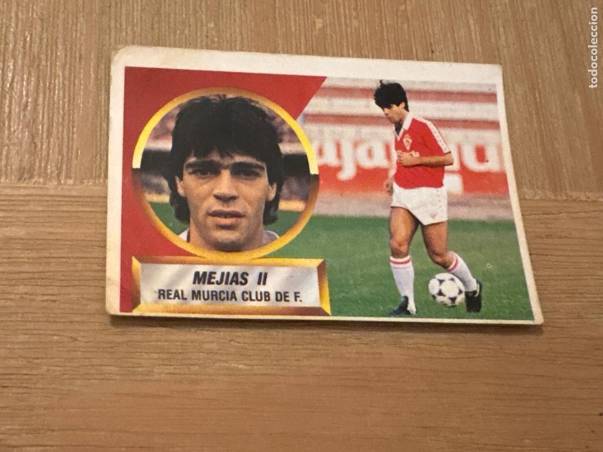 Cromos de F&uacute;tbol: 19. CROMO LIGA ESTE 88-89 1988-89 SIN PEGAR MURCIA N 14A MEJIAS II