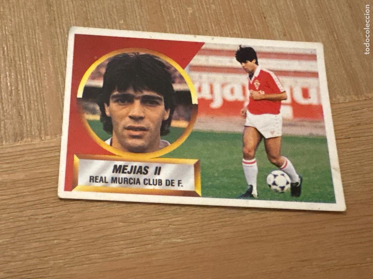 Cromos de F&uacute;tbol: 19. CROMO LIGA ESTE 88-89 1988-89 SIN PEGAR MURCIA N 14A MEJIAS II