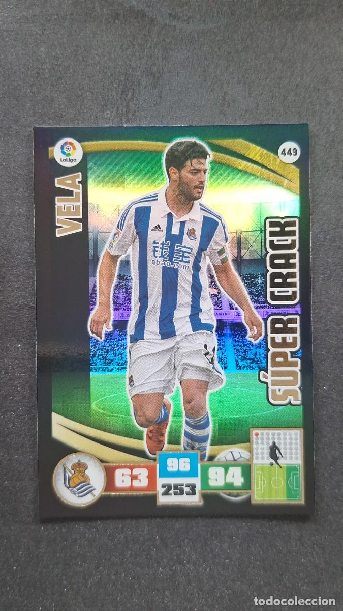 Cromos de F&uacute;tbol: L2 VELA REAL SOCIEDAD 449 SUPER CRACK PANINI ADRENALYN XL LIGA 2015/2016 15 16