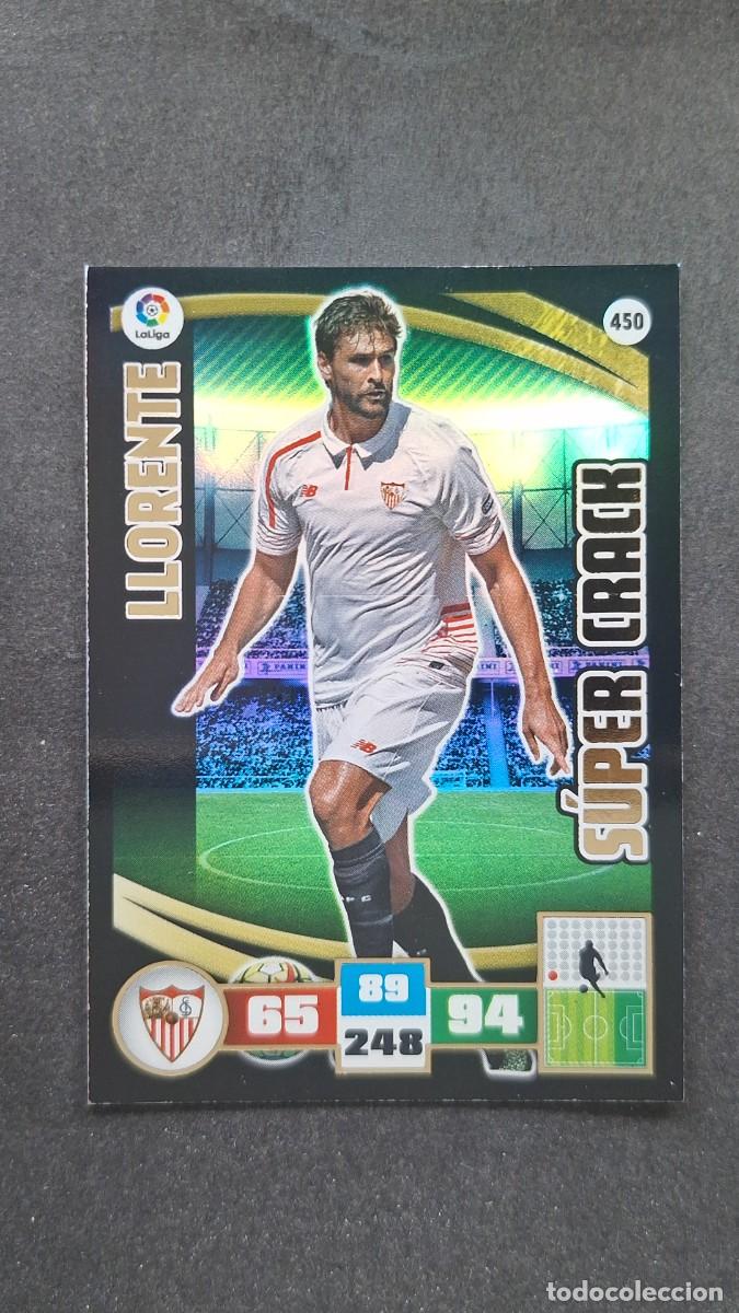 Cromos de F&uacute;tbol: L2 LLORENTE SEVILLA F. C. 450 SUPER CRACK PANINI ADRENALYN XL LIGA 2015/2016 15 16