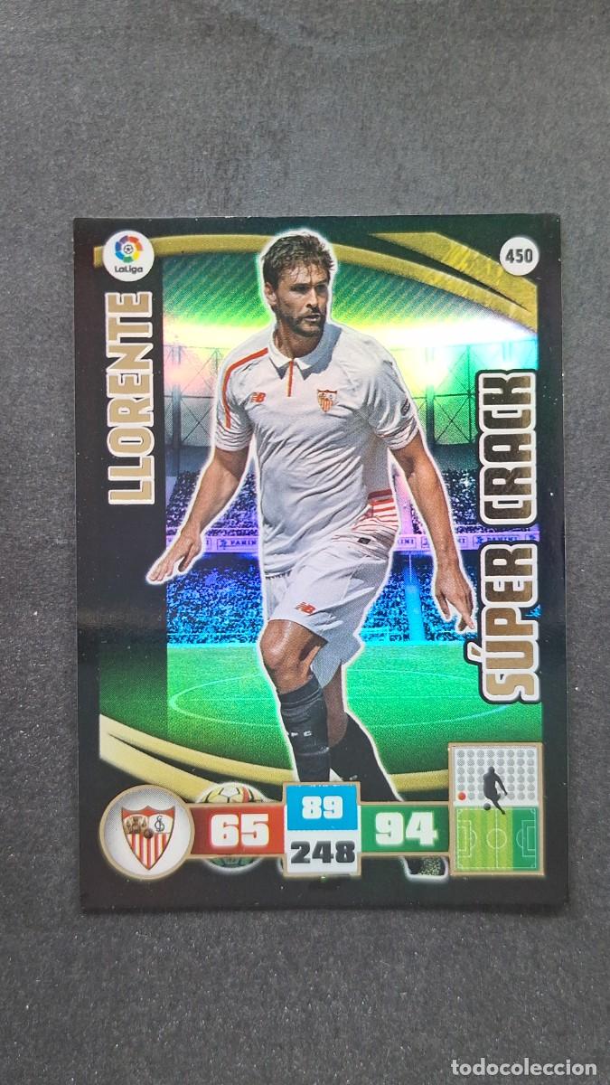Cromos de F&uacute;tbol: L2 LLORENTE SEVILLA F. C. 450 SUPER CRACK PANINI ADRENALYN XL LIGA 2015/2016 15 16