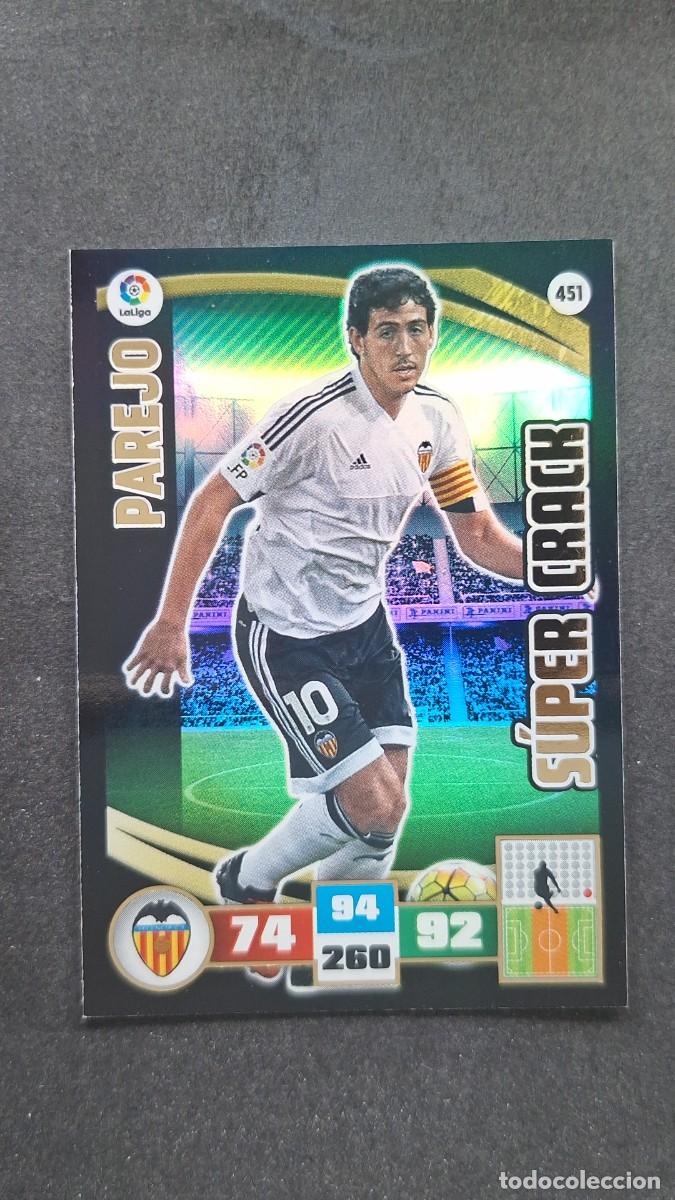 Cromos de F&uacute;tbol: L2 PAREJO VALENCIA C. F. 451 SUPER CRACK PANINI ADRENALYN XL LIGA 2015/2016 15 16