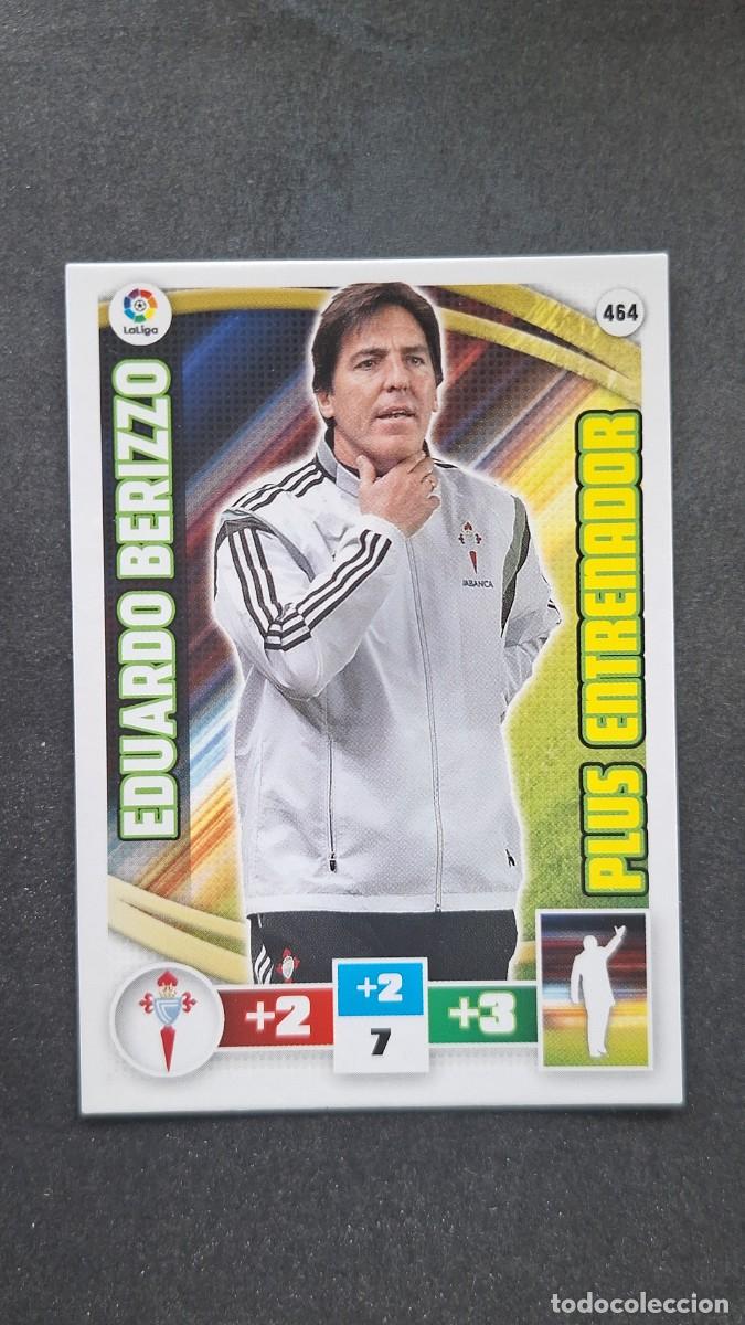 Cromos de F&uacute;tbol: L2 BERIZZO CELTA DE VIGO 464 PLUS ENTRENADOR PANINI ADRENALYN XL LIGA 2015/2016 15 16