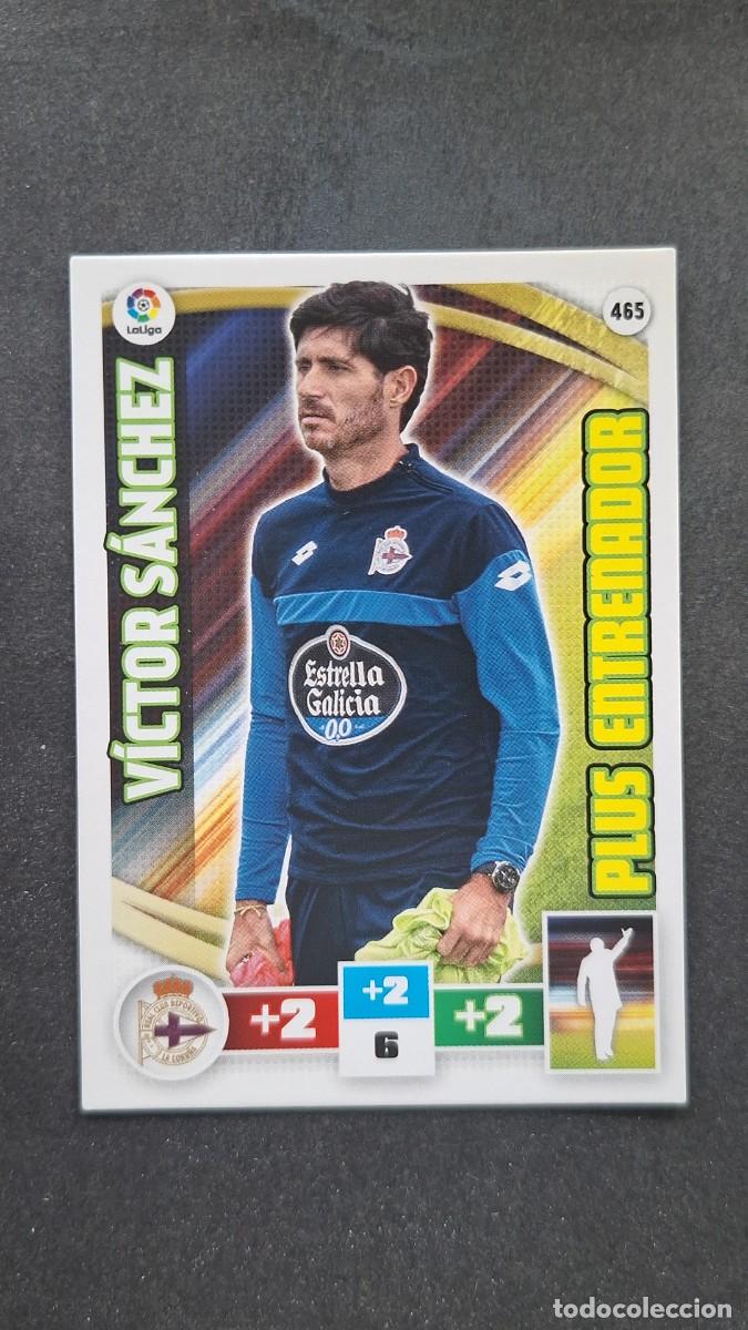 Cromos de F&uacute;tbol: L2 VICTOR SANCHEZ DEPORTIVO DE CORU&Ntilde;A 465 PLUS ENTRENADOR PANINI ADRENALYN XL LIGA 2015/2016 15 16