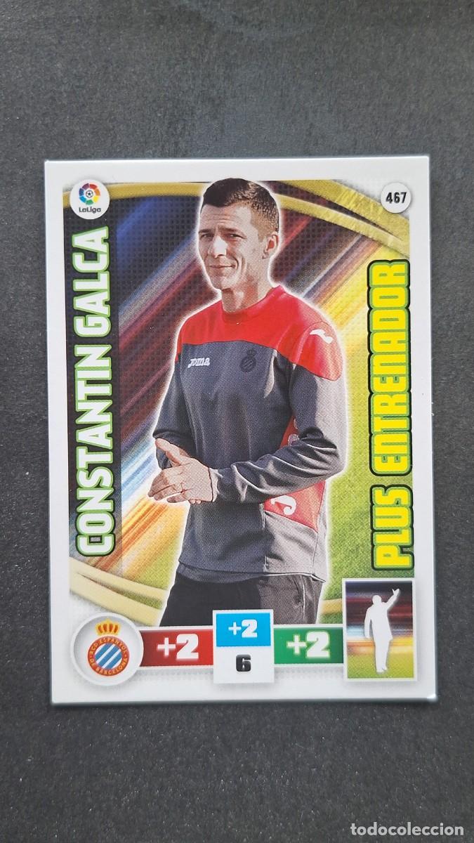 Cromos de F&uacute;tbol: L2 GALCA R. C. D. ESPA&Ntilde;OL 467 PLUS ENTRENADOR PANINI ADRENALYN XL LIGA 2015/2016 15 16