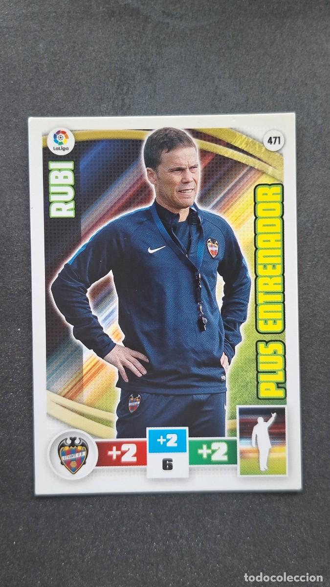 Cromos de F&uacute;tbol: L2 RUBI LEVANTE U. D. 471 PLUS ENTRENADOR PANINI ADRENALYN XL LIGA 2015/2016 15 16