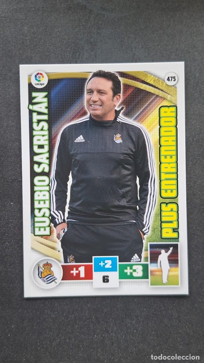 Cromos de F&uacute;tbol: L2 EUSEBIO REAL SOCIEDAD 475 PLUS ENTRENADOR PANINI ADRENALYN XL LIGA 2015/2016 15 16