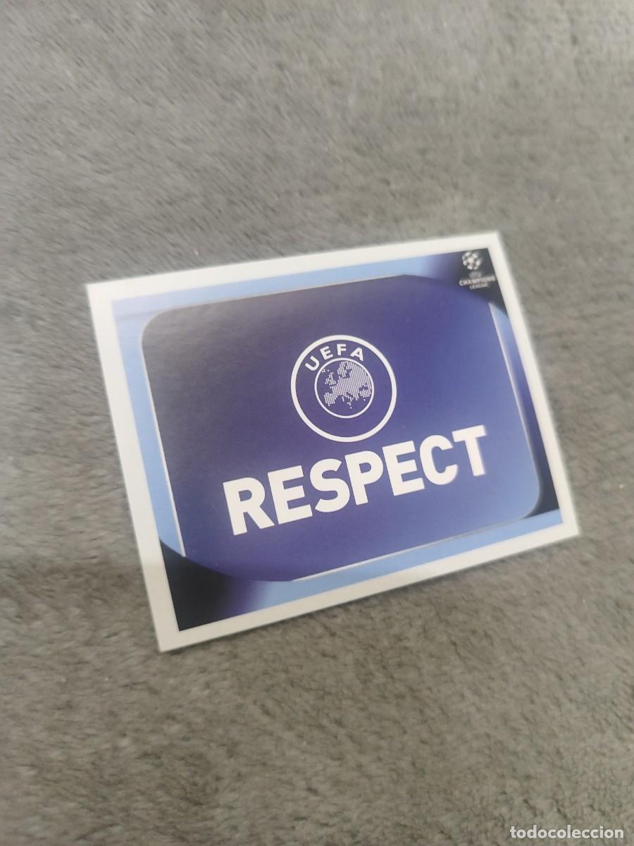 Cromos de F&uacute;tbol: 3 CHAMPIONS LEAGUE 08 09 PANINI RESPECT - INTRODUCTION - 2008 2009 UCL UEFA