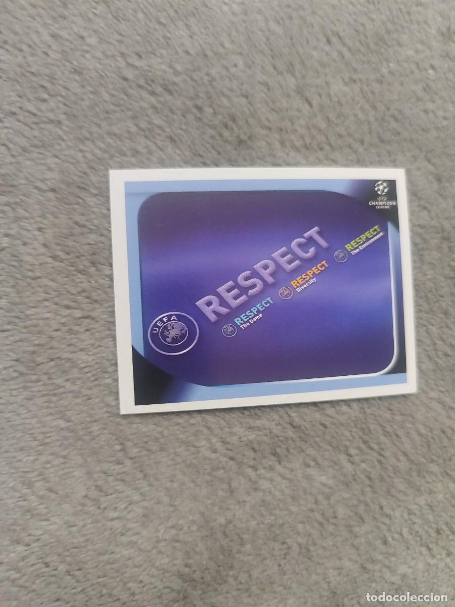 Cromos de F&uacute;tbol: 6 CHAMPIONS LEAGUE 08 09 PANINI RESPECT - INTRODUCTION - 2008 2009 UCL UEFA