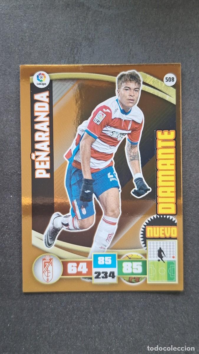 Cromos de F&uacute;tbol: L2 PE&Ntilde;ARANDA GRANADA C. F. 508 NUEVO DIAMANTE PANINI ADRENALYN XL LIGA 2015/2016 15 16
