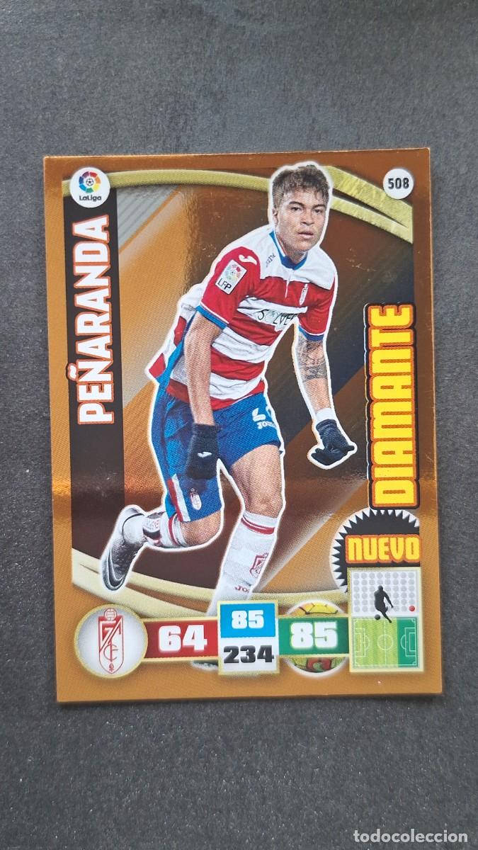 Cromos de F&uacute;tbol: L2 PE&Ntilde;ARANDA GRANADA C. F. 508 NUEVO DIAMANTE PANINI ADRENALYN XL LIGA 2015/2016 15 16