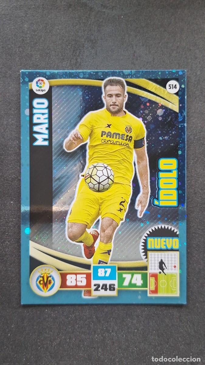 Cromos de F&uacute;tbol: L2 MARIO VILLARREAL C. F. 514 NUEVO IDOLO PANINI ADRENALYN XL LIGA 2015/2016 15 16