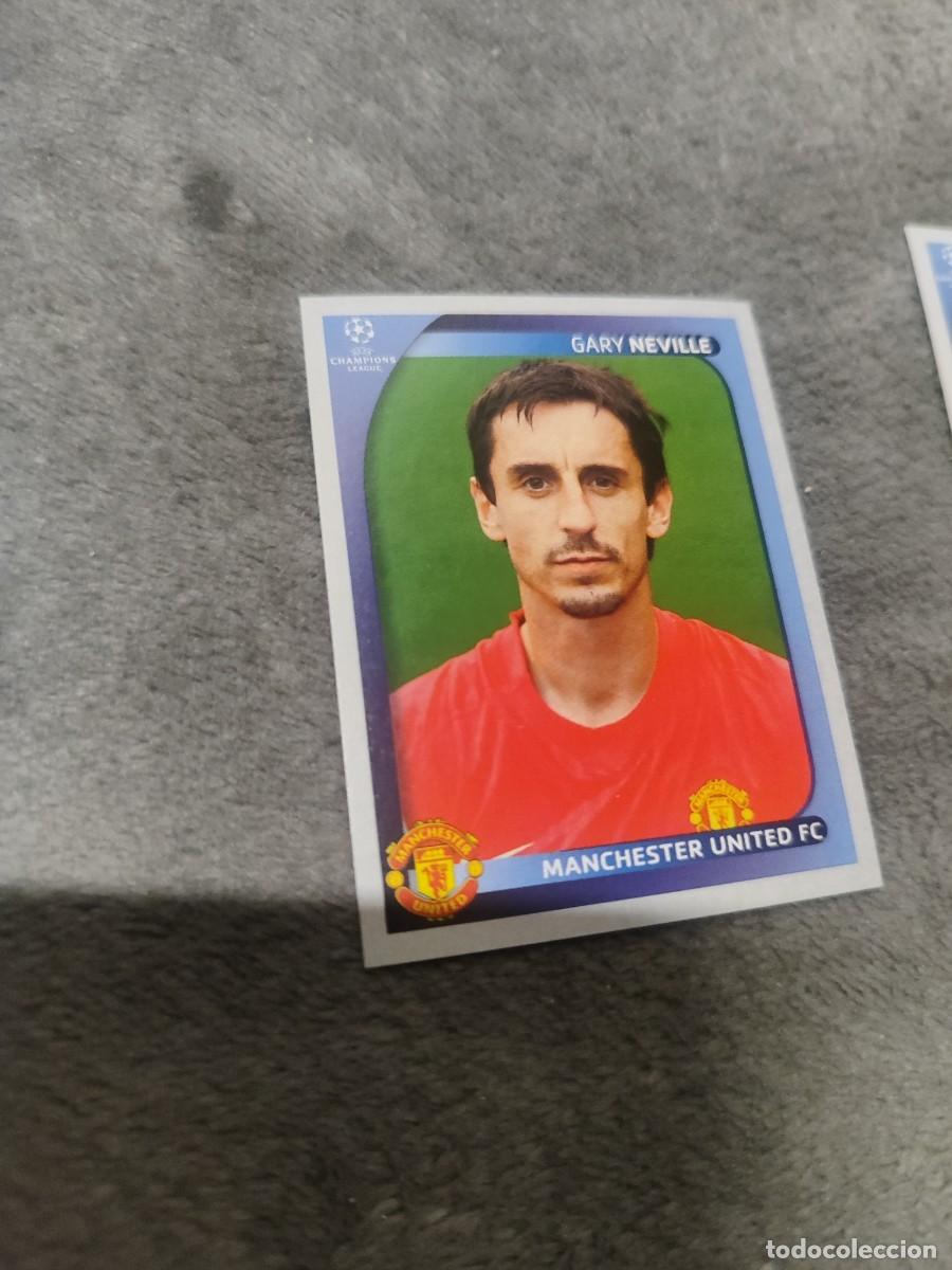Cromos de F&uacute;tbol: 11 CHAMPIONS LEAGUE 08 09 PANINI GARY NEVILLE - MANCHESTER UNITED FC - 2008 2009 UCL UEFA