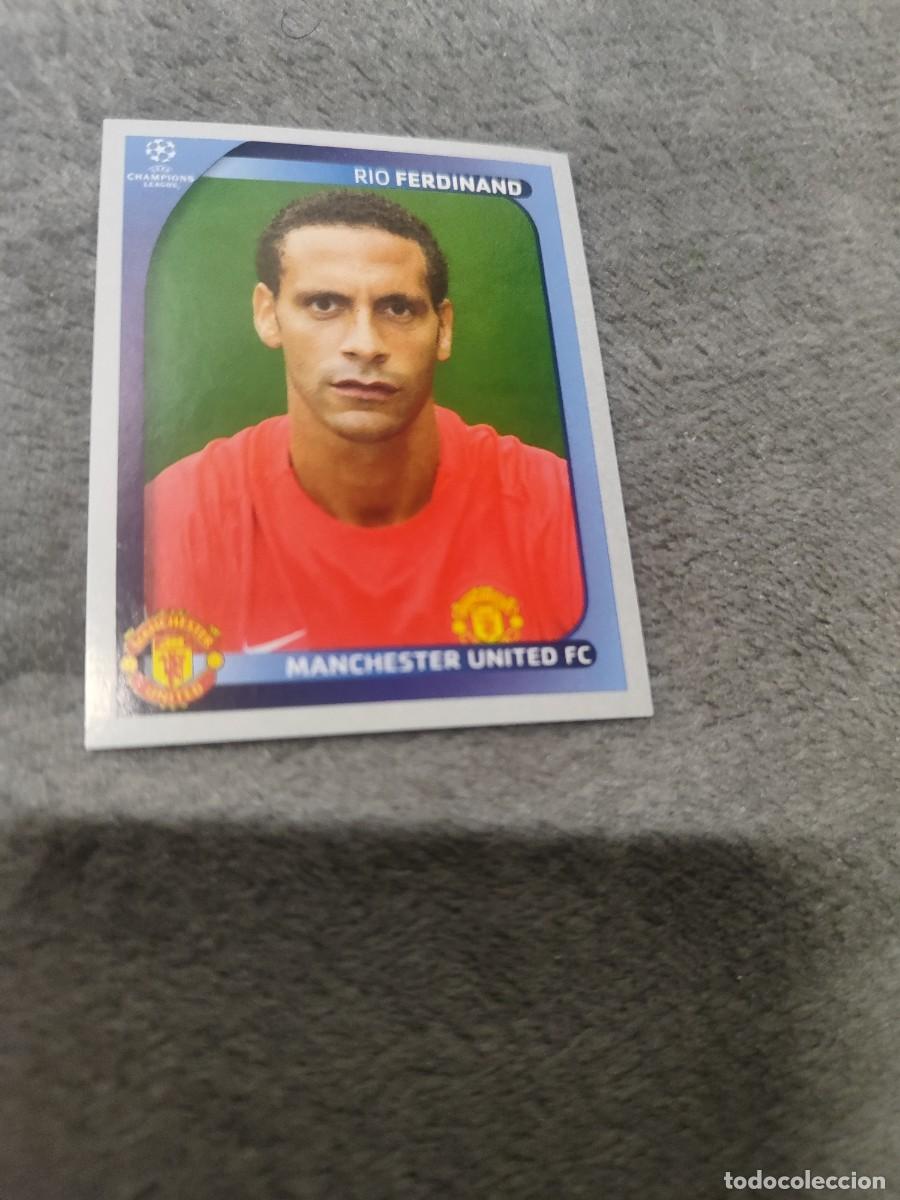Cromos de F&uacute;tbol: 12 CHAMPIONS LEAGUE 08 09 PANINI RIO FERDINAND - MANCHESTER UNITED FC - 2008 2009 UCL UEFA