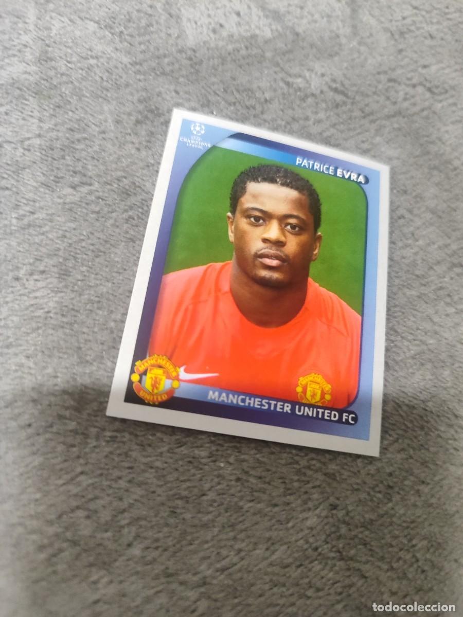 Cromos de F&uacute;tbol: 13 CHAMPIONS LEAGUE 08 09 PANINI PATRICE EVRA - MANCHESTER UNITED FC - 2008 2009 UCL UEFA