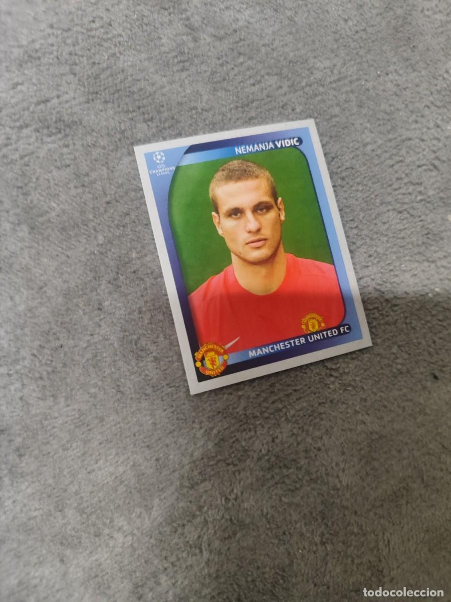 Cromos de F&uacute;tbol: 14 CHAMPIONS LEAGUE 08 09 PANINI NEMANJA VIDIC - MANCHESTER UNITED FC - 2008 2009 UCL UEFA