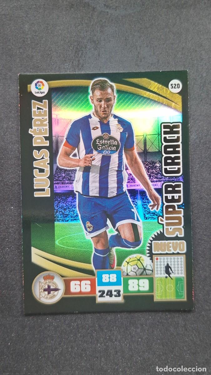Cromos de F&uacute;tbol: L2 LUCAS PEREZ DEPORTIVO DE LA CORU&Ntilde;A 520 NUEVO SUPER CRACK PANINI ADRENALYN XL LIGA 2015/16 15 16