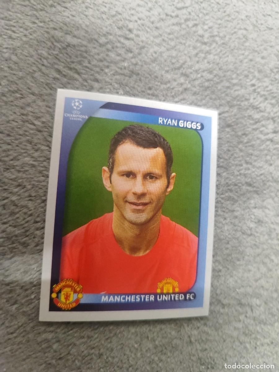 Cromos de F&uacute;tbol: 19 CHAMPIONS LEAGUE 08 09 PANINI RYAN GIGGS - MANCHESTER UNITED FC - 2008 2009 UCL UEFA