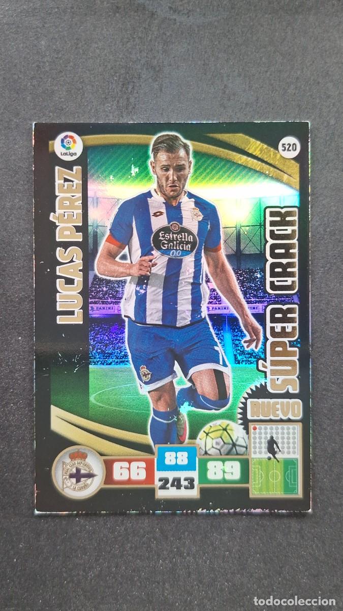 Cromos de F&uacute;tbol: L2 LUCAS PEREZ DEPORTIVO DE LA CORU&Ntilde;A 520 NUEVO SUPER CRACK PANINI ADRENALYN XL LIGA 2015/16 15 16