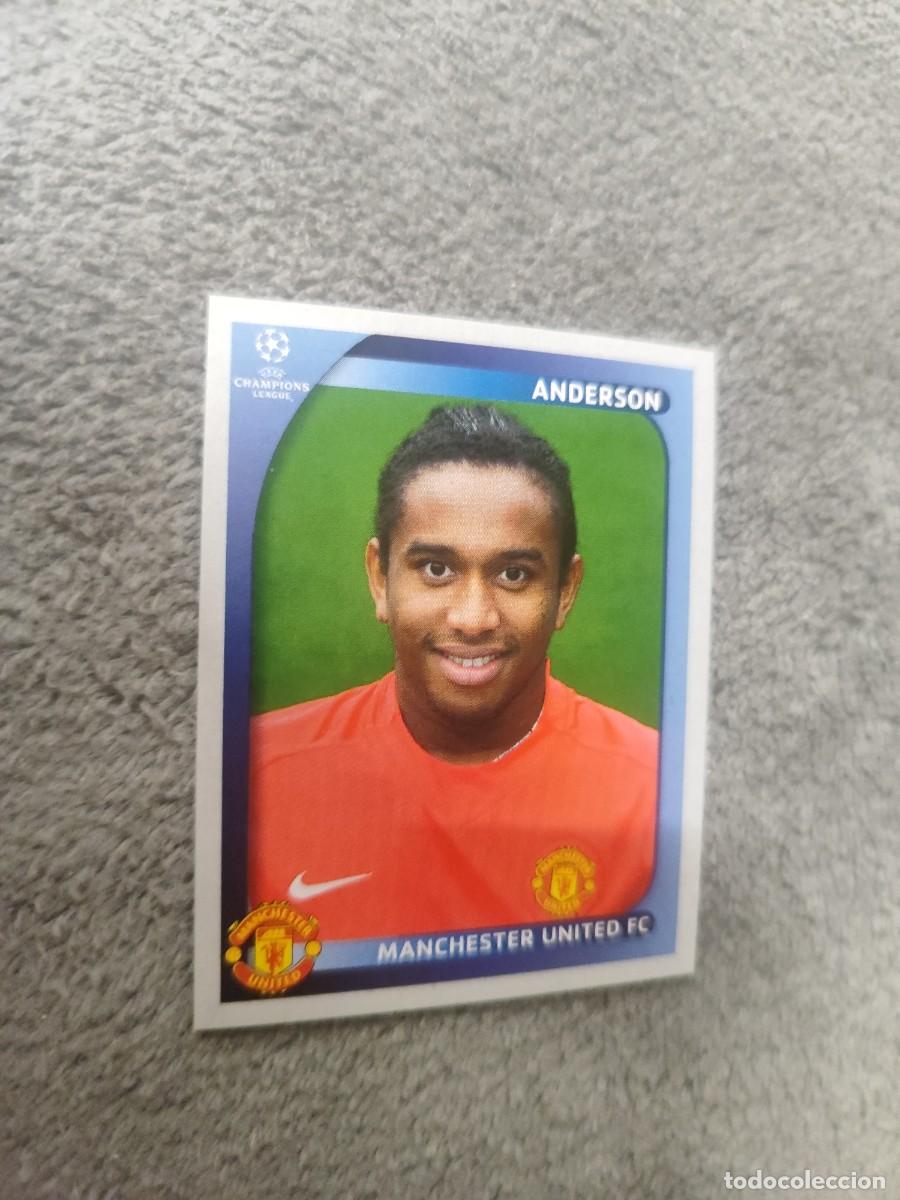 Cromos de F&uacute;tbol: 20 CHAMPIONS LEAGUE 08 09 PANINI ANDERSON - MANCHESTER UNITED FC - 2008 2009 UCL UEFA