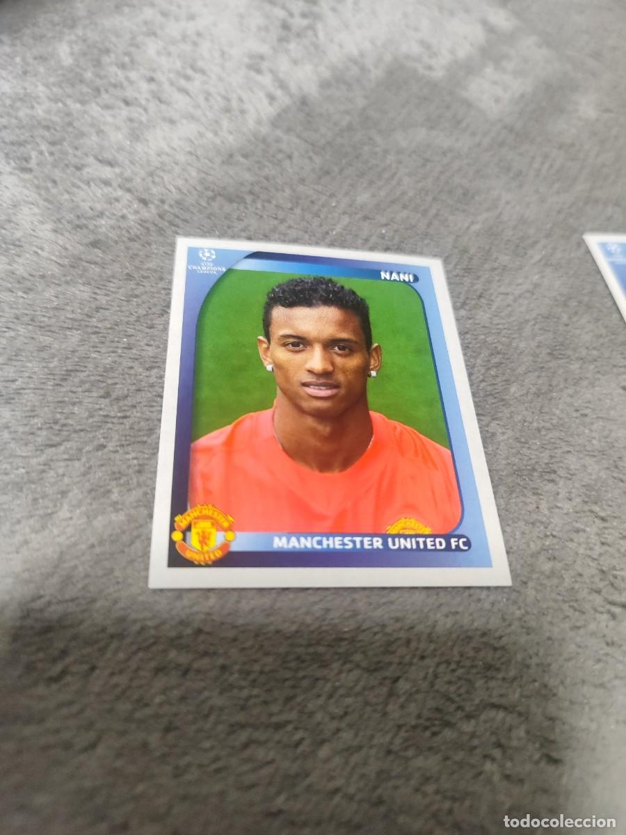 Cromos de F&uacute;tbol: 21 CHAMPIONS LEAGUE 08 09 PANINI NANI - MANCHESTER UNITED FC - 2008 2009 UCL UEFA