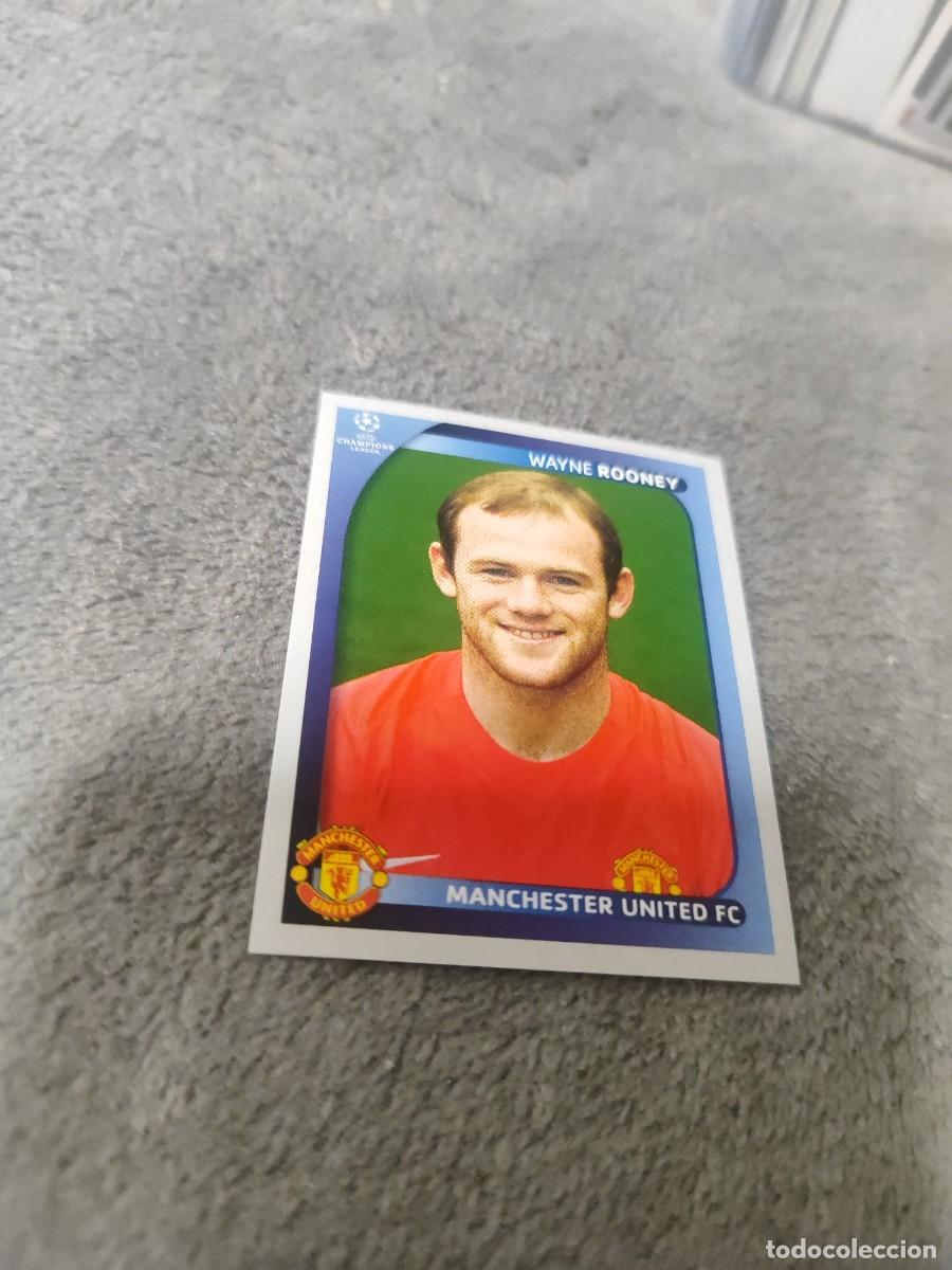 Cromos de F&uacute;tbol: 24 CHAMPIONS LEAGUE 08 09 PANINI WAYNE ROONEY - MANCHESTER UNITED FC - 2008 2009 UCL UEFA