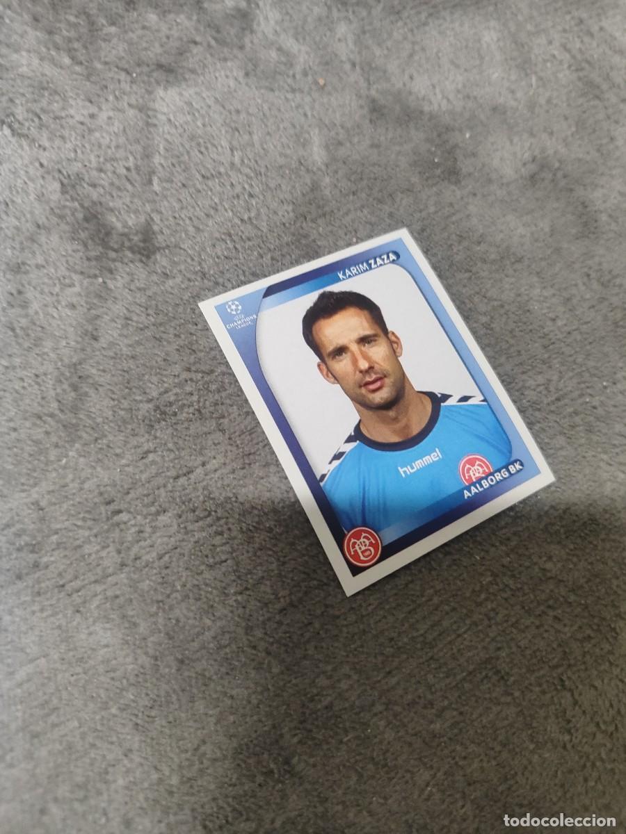 Cartes &agrave; collectionner de Football: 27 CHAMPIONS LEAGUE 08 09 PANINI KARIM ZAZA - AALBORG BK - 2008 2009 UCL UEFA