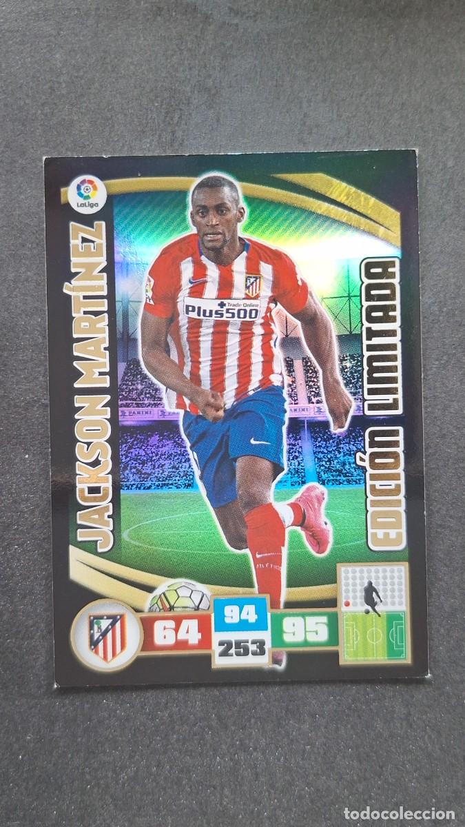 Cartes &agrave; collectionner de Football: L1 JACKSON MARTINEZ ATLETICO DE MADRID EDICION LIMITADA PANINI ADRENALYN XL LIGA 2015/16 15 16
