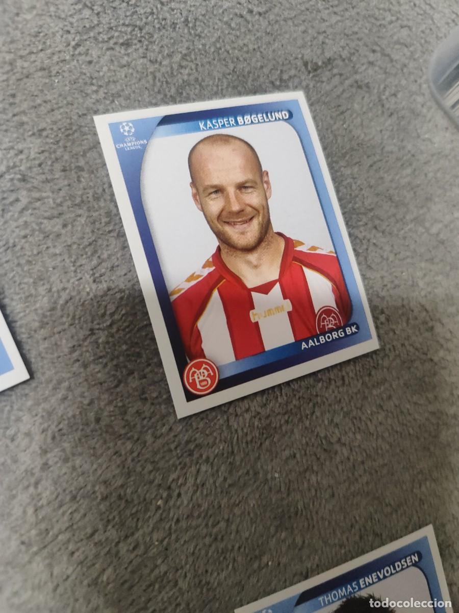 Cartes &agrave; collectionner de Football: 32 CHAMPIONS LEAGUE 08 09 PANINI KASPER BOGELUND - AALBORG BK - 2008 2009 UCL UEFA