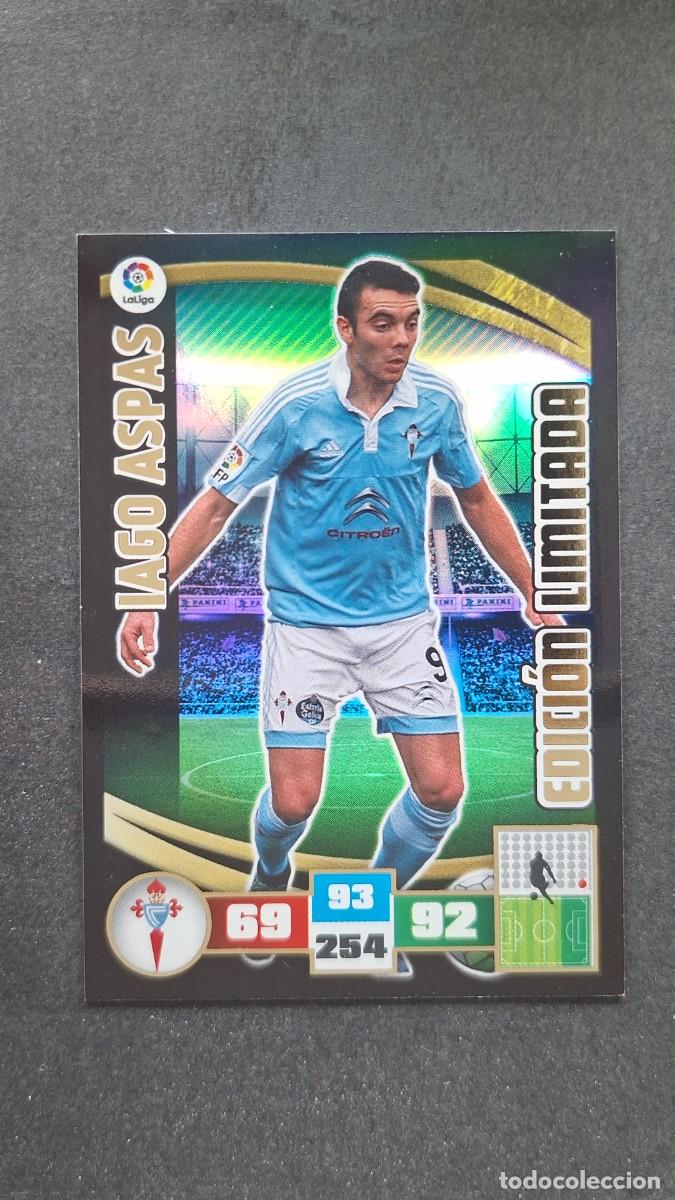 Cartes &agrave; collectionner de Football: L1 IAGO ASPAS CELTA DE VIGO EDICION LIMITADA PANINI ADRENALYN XL LIGA 2015/16 15 16