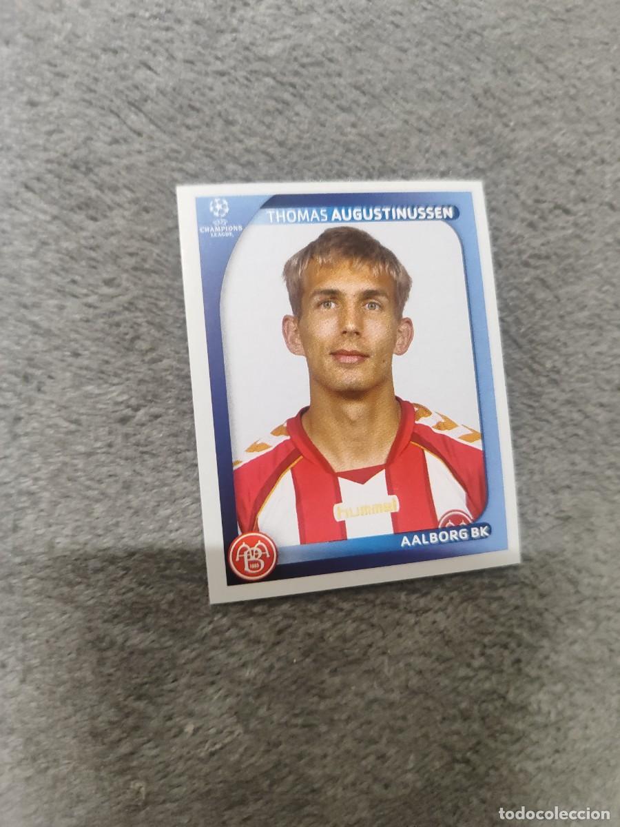 Cartes &agrave; collectionner de Football: 33 CHAMPIONS LEAGUE 08 09 PANINI THOMAS AUGUSTINUSSEN - AALBORG BK - 2008 2009 UCL UEFA