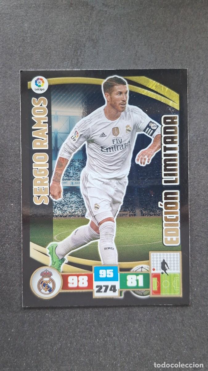Cartes &agrave; collectionner de Football: L1 SERGIO RAMOS REAL MADRID EDICION LIMITADA PANINI ADRENALYN XL LIGA 2015/16 15 16