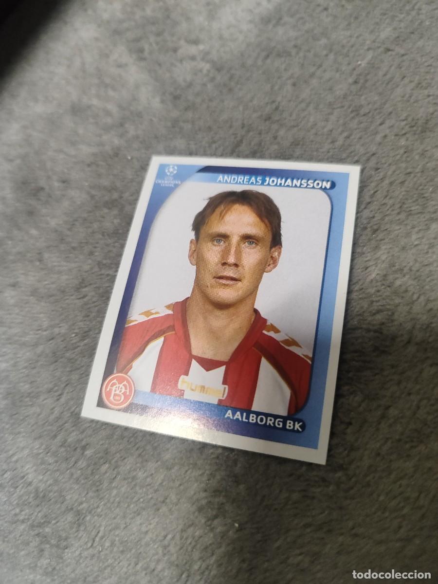 Cartes &agrave; collectionner de Football: 37 CHAMPIONS LEAGUE 08 09 PANINI ANDREAS JOHANSSON - AALBORG BK - 2008 2009 UCL UEFA